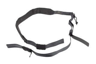The Viking Tactics Vtac two point wide padded upgraded two point sling in black features durable metal hardware